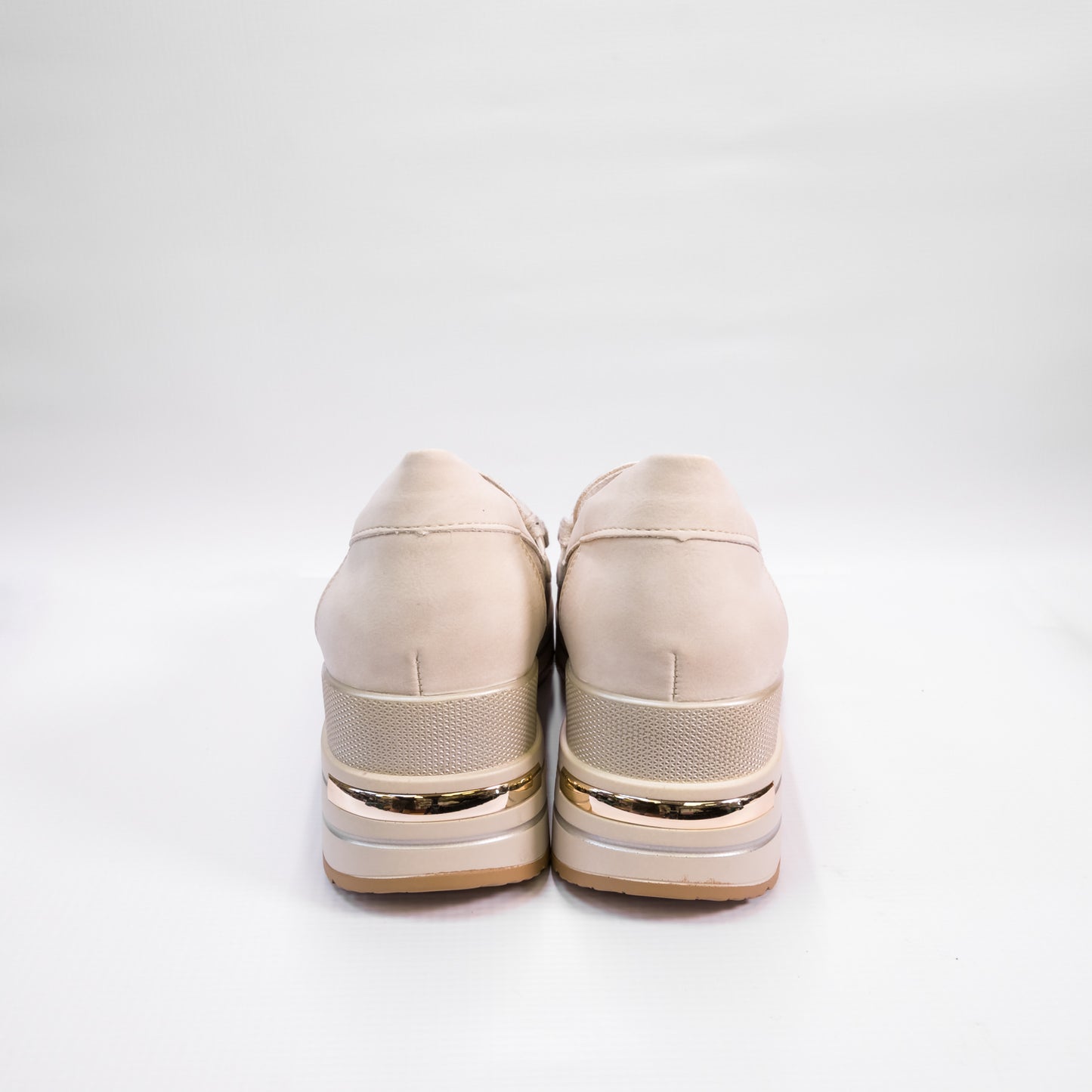 Susst - Flora Womens Wedge Casual Beige Shoes - Flora25