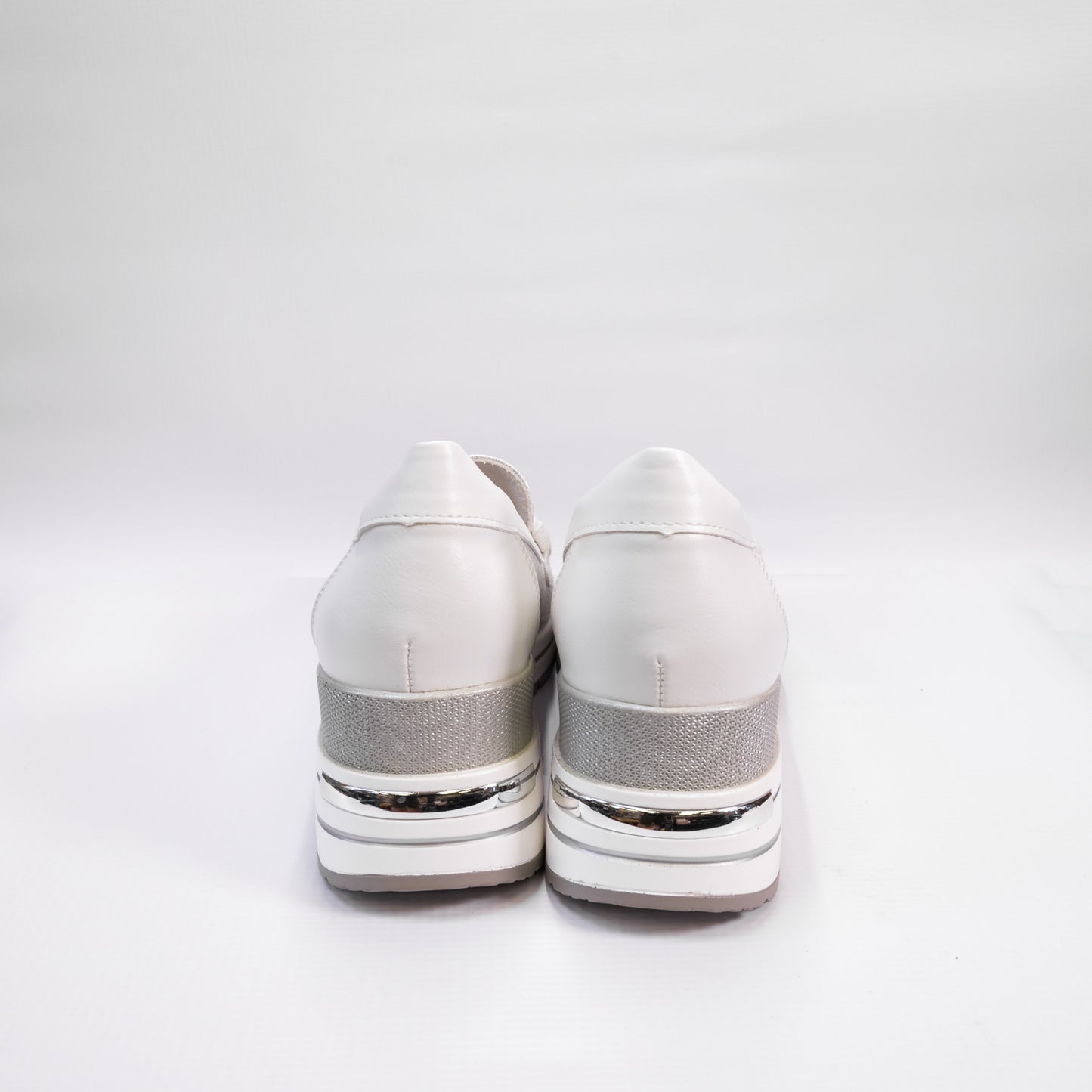 Susst - Flora Womens Wedge Casual White Shoes - Flora25