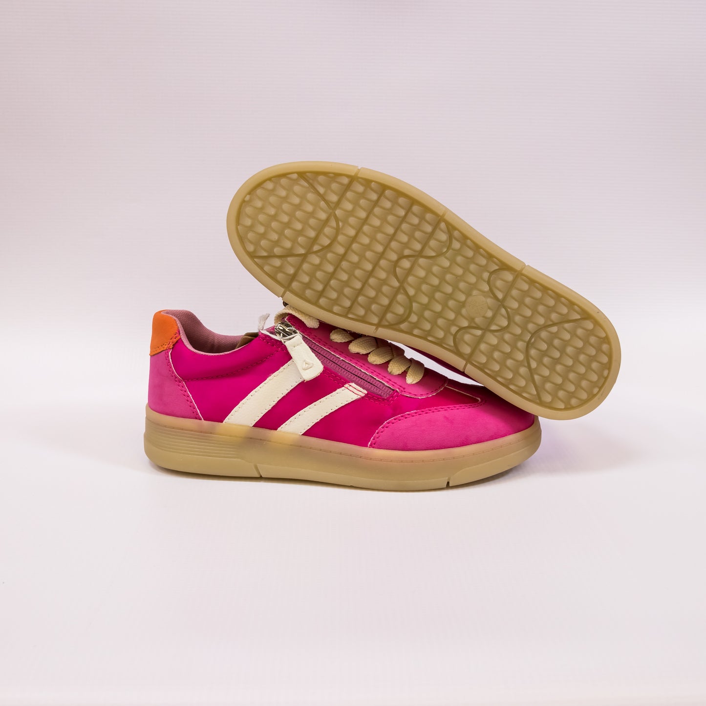 Jana - Flat Trainers Pink - 23784