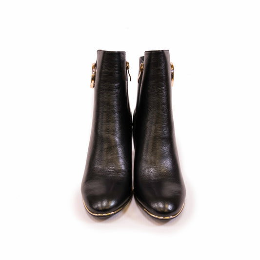 Susst - Beth Heeled Boots Black/Gold - SUS BETH24