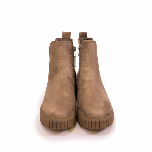 Jana - Ladies Ankle Boots Stone - 26480-43