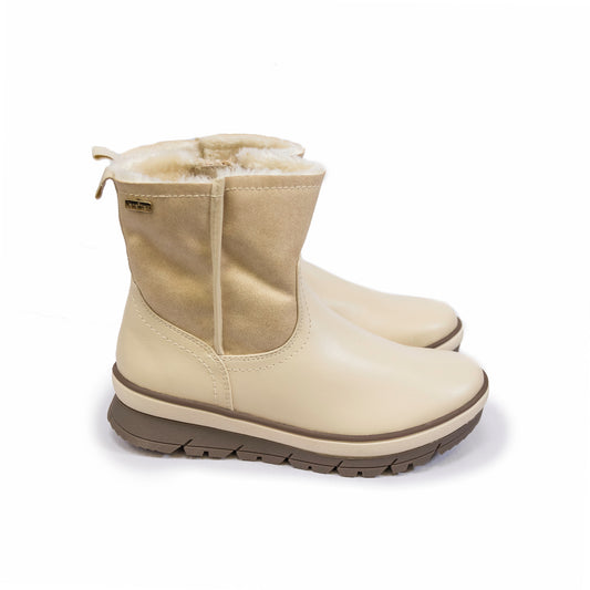 Jana - Ladies Ankle Boots Ivory - 26482-43