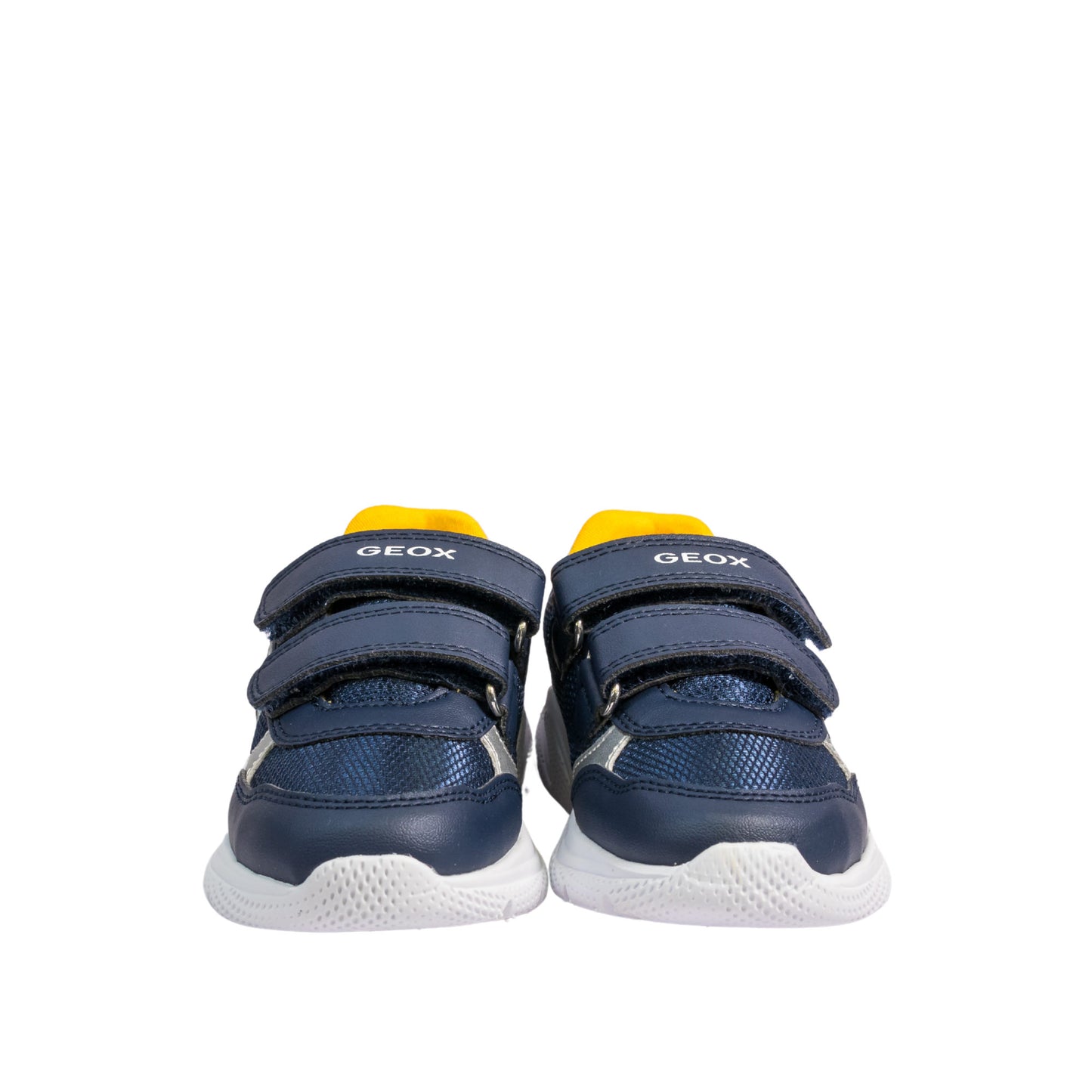 Geox - Boys Sprintye Sneakers Navy Yellow - B554UB