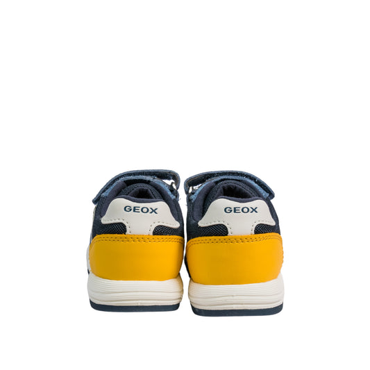 Geox - Infant Boys Alben Sneakers Blue Yellow - B453CA