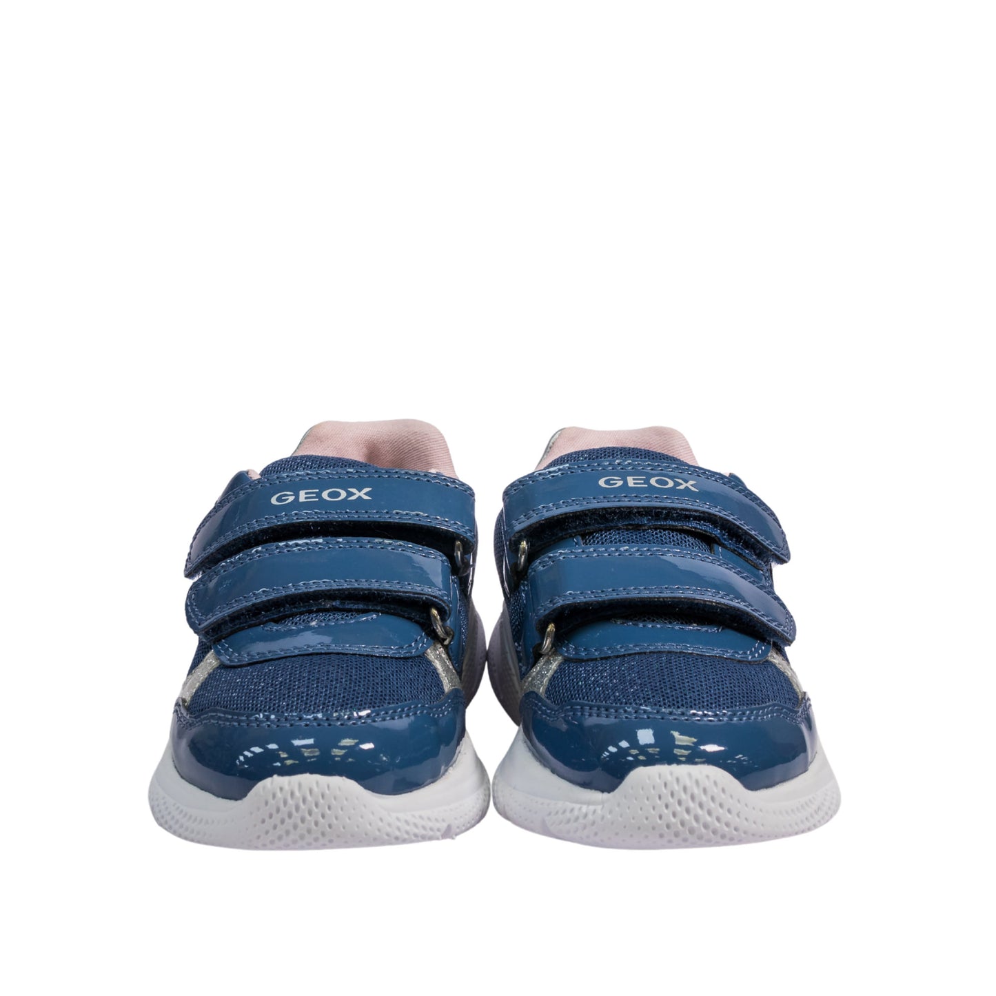Geox - Infant Girls Sprintye Sneakers Navy Silver - B554TA