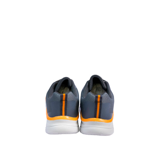 Dek - ORBITER Men's Superlight Memory Foam 6 Eye Lace Up Casual Trainer Grey - T773