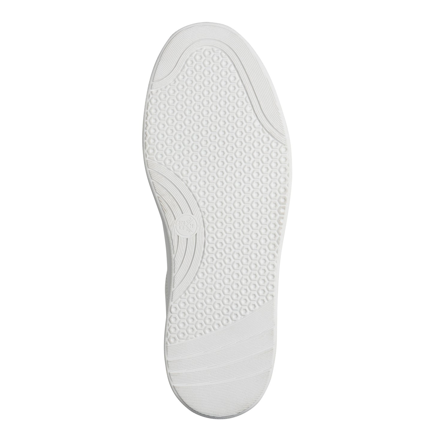 Jana Ladies Platform Trainers - 23767- White