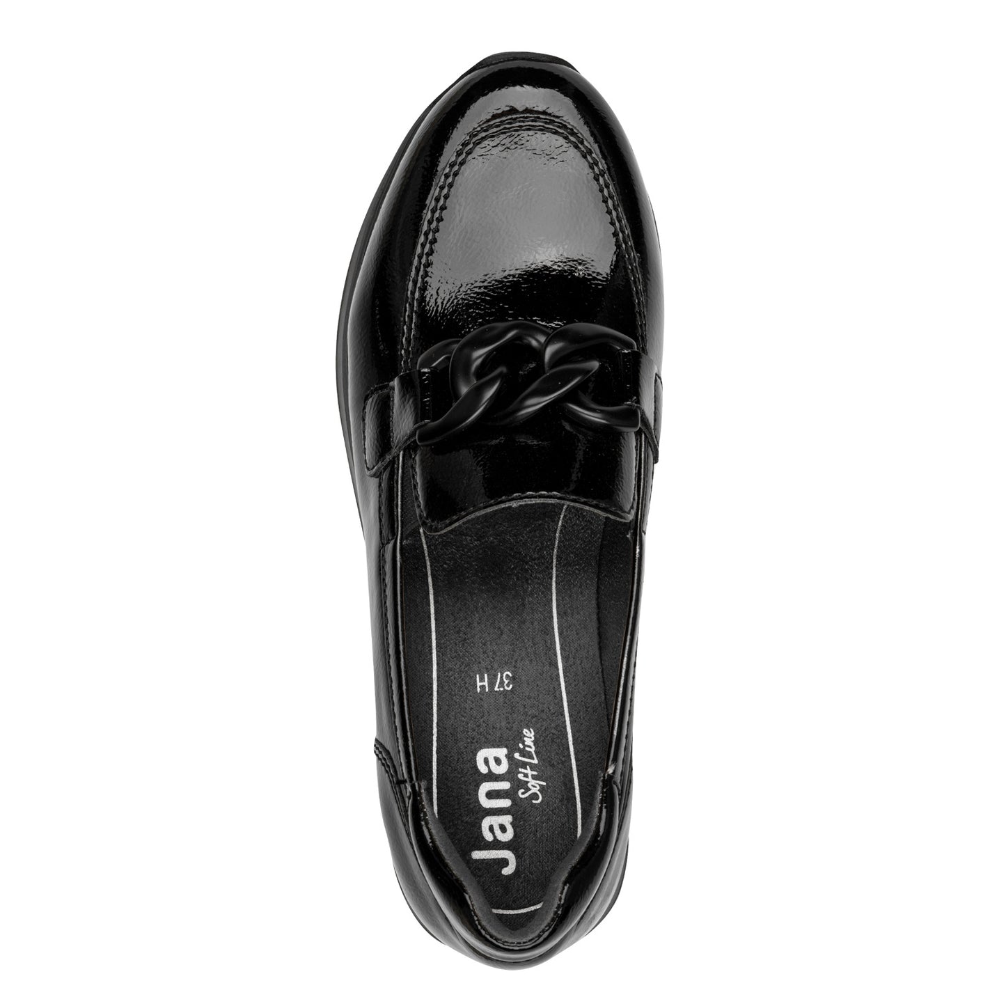 Jana Ladies Low Wedge Loafers