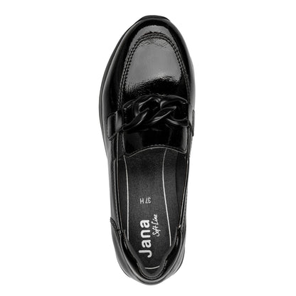 Jana Ladies Low Wedge Loafers