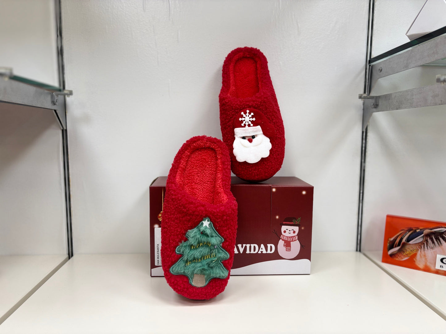 Christmas Mule Slippers