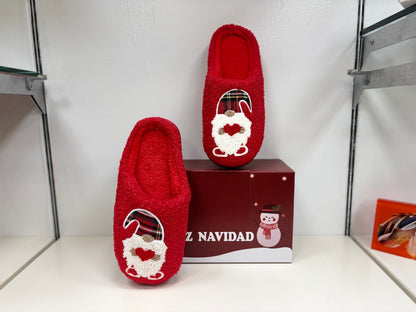 Christmas Mule Slippers