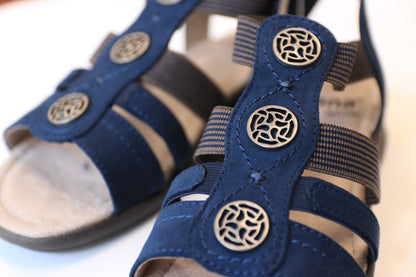 Jana Soft Line Sandals – Navy