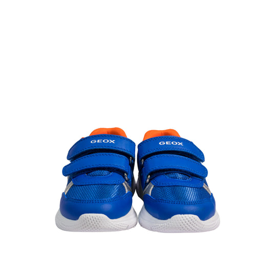 Geox - Boys Sprintye Sneakers Blue Orange - B554UB