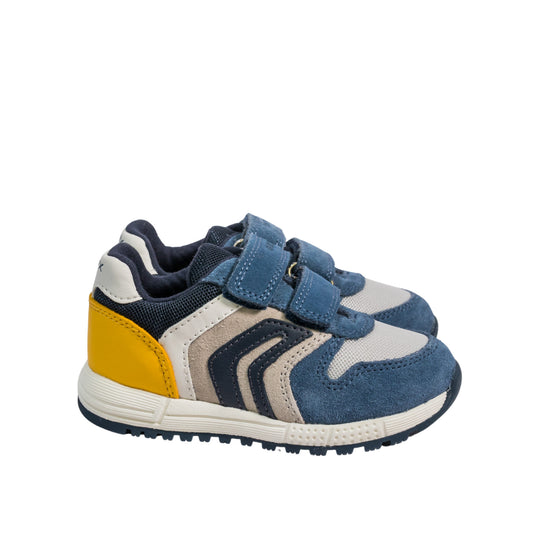 Geox - Infant Boys Alben Sneakers Blue Yellow - B453CA