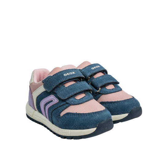 Geox - Infant Boys Alben Sneakers Blue Pink - B453ZA