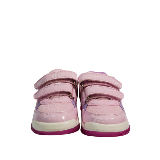 Geox - Girls Lightyloo Sneakers Pink w Lights - B5561A