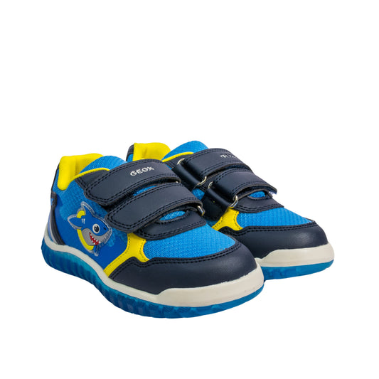Geox - Infant Boys Lightyloo Sneakers Blue w Lights - B555ZA
