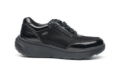 G-Comfort - S-2725 Waterproof Side Zip Shoes, Black