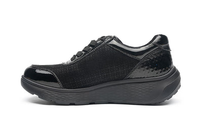 G-Comfort - S-2725 Waterproof Side Zip Shoes, Black