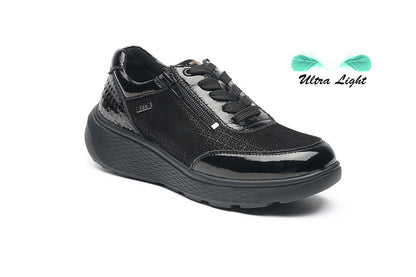 G-Comfort - S-2725 Waterproof Side Zip Shoes, Black